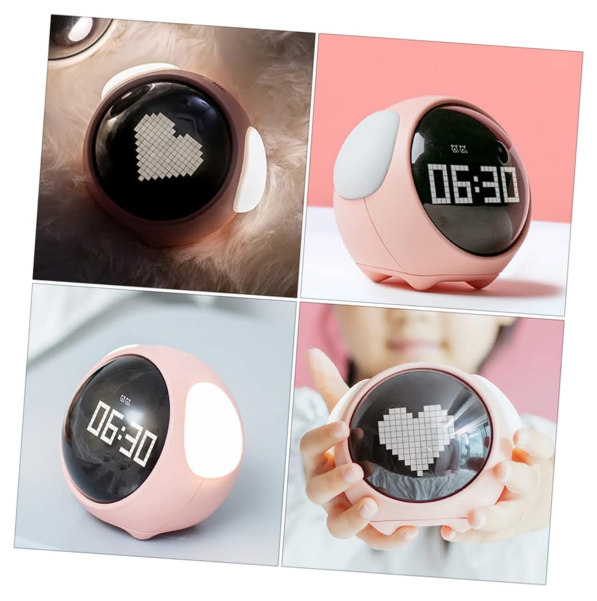 Miniatura 2 de Reloj Despertador Emoji multifunción led